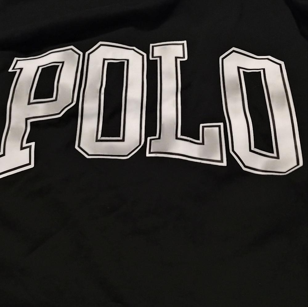 Polo Ralph Lauren Blue label large men's long sleeve logo shirt blue